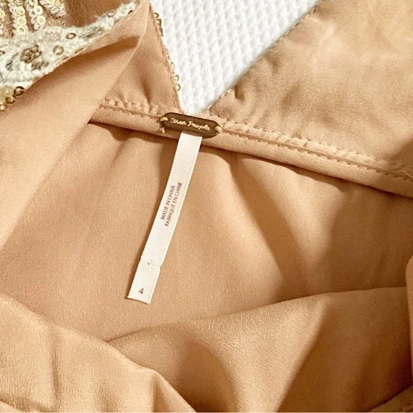 Free People 🌟 Sequin Mini Dress 🌟Date Night Dress - Picture 3 of 10